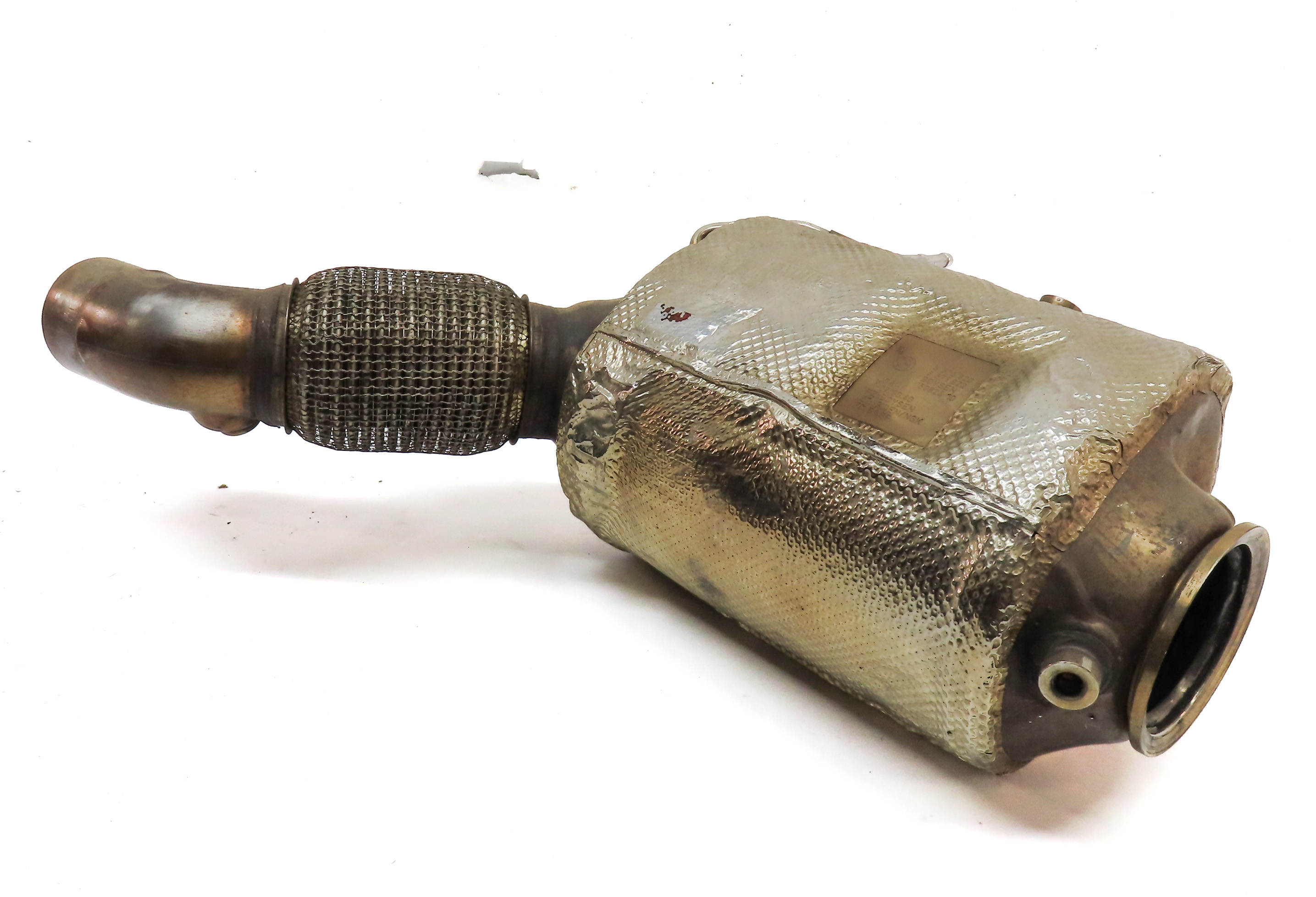 2014 BMW X5 3.0L N57Y TURBO DIESEL EXHAUST PARTICULATE FILTER DPF — exact item pictured